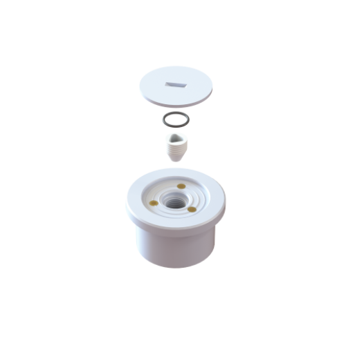 BOCCHETTE DI MANDATA A PARETE SERIE MICRO PER LINER - immagine 7