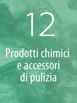 Prodotti chimici e accessori di pulizia