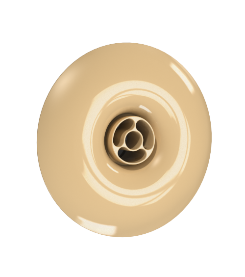 BOCCHETTA DI MANDATA A PARETE 1”¼ MAGGIORATA serie MEDIUM - immagine 6